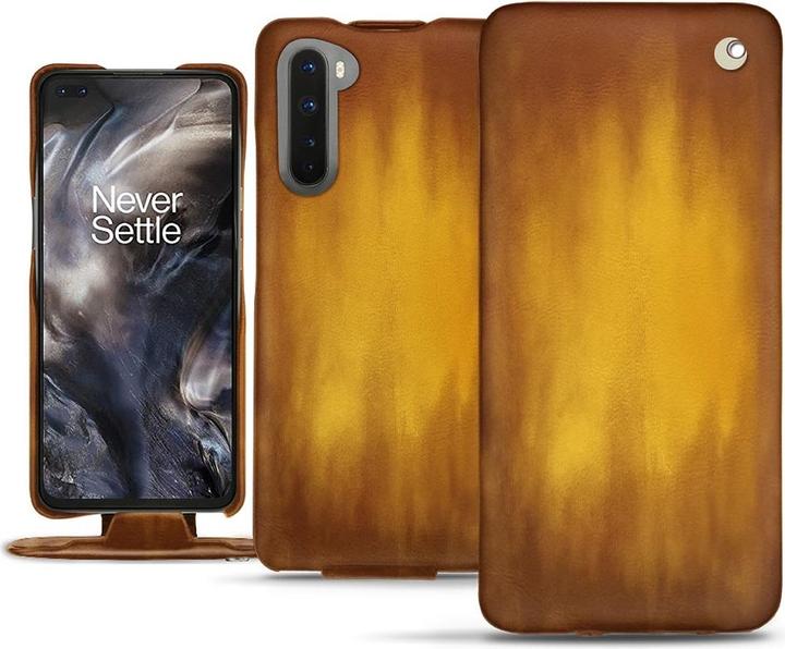 Actual product image Noreve Leather cover vertical (OnePlus North)
