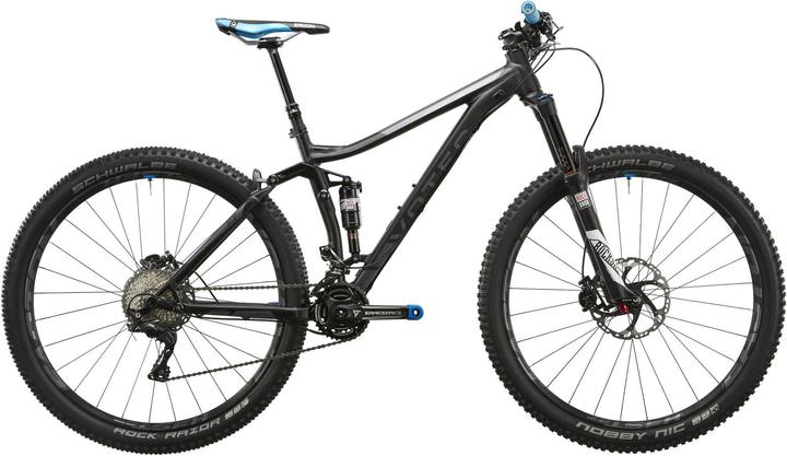 Actual product image Votec VX Elite - Trail Fully 29" - anodised black matt/grey glossy (45 cm)