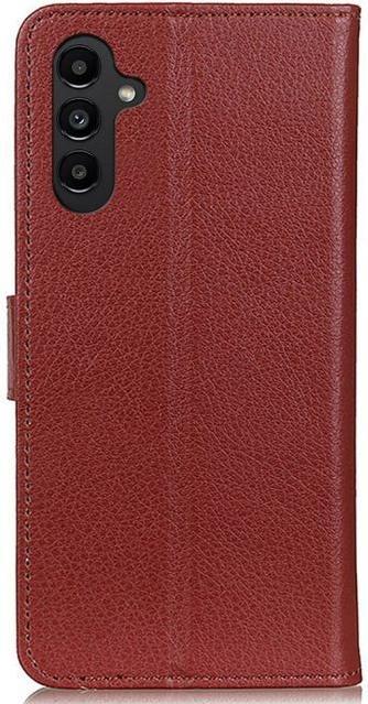 Produktbild MU Classic Litchi Leder Bookcover Series (Samsung Galaxy A14 5G, Samsung Galaxy A14)