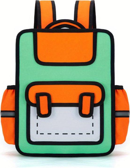 Only-Bags.Store Neue niedliche Cartoon Anime Rucksack, einzigartige Schulranzen für Studenten