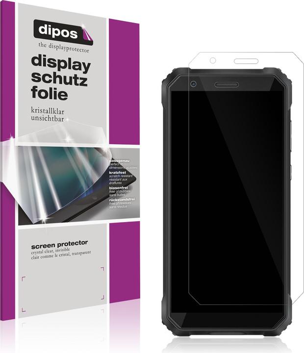 Actual product image Dipos Screen Protector Crystalclear (1 Piece, Blackview A60)