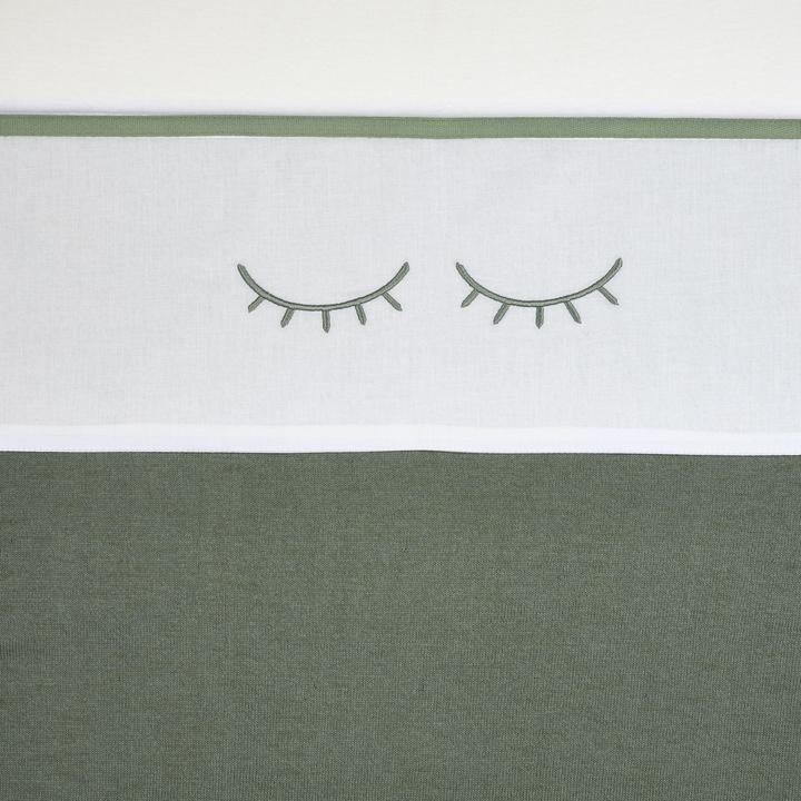 Produktbild Meyco Bettlaken Sleepy eyes forest green