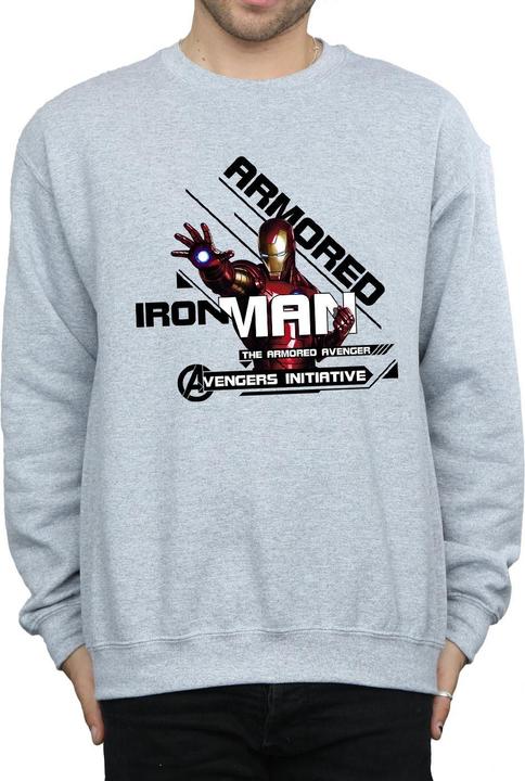 Immagine prodotto Iron Man Armored Avenger Felpa Uomo (3XL)