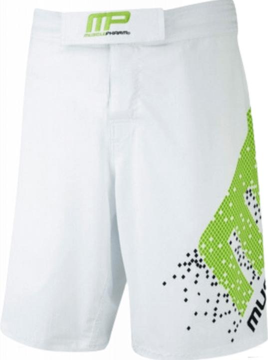 Actual product image MP Woven Short Sportline White Lime-Green (XL)