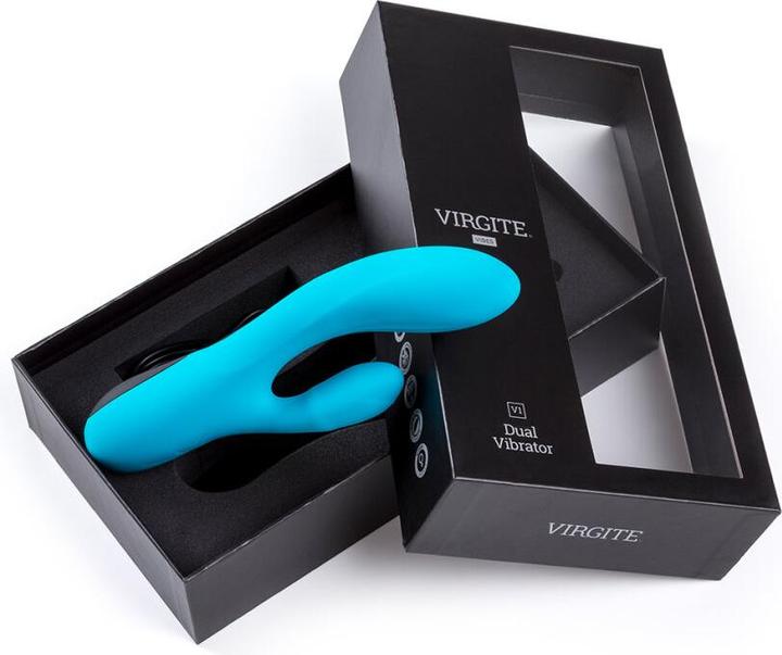 Produktbild Virgite Wiederaufladbarer Vibrator V1 Blau
