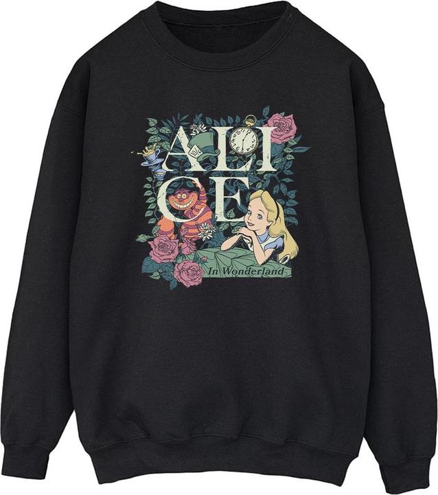 Disney Alice In Wonderland Leafy Garden Sweatshirt