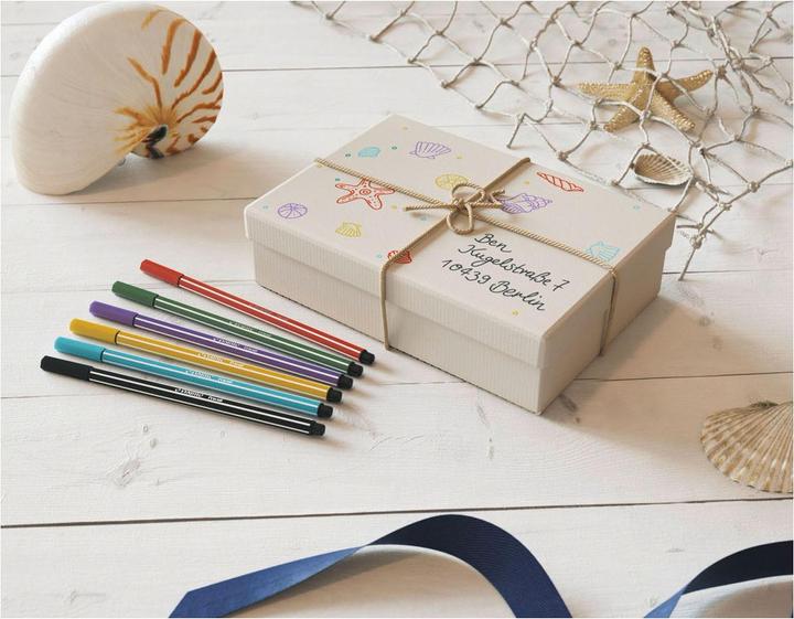 Produktbild STABILO Pen 68 Premium-Filzstift (Hellblau, 1 x)