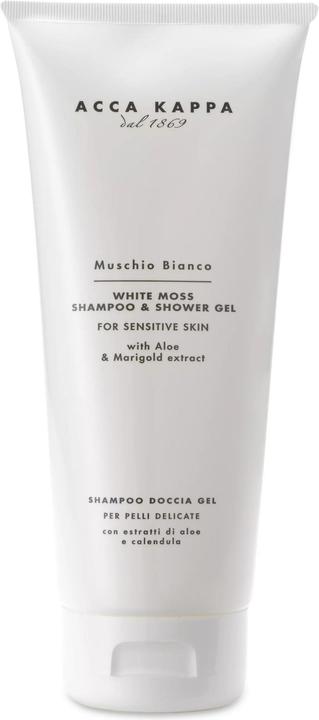 Image du produit Acca Kappa Shampooing et gel douche à la mousse blanche (200 ml)