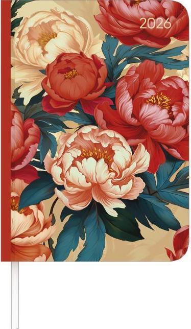 Produktbild Alpha Edition Lady Journal Roses 2025 - Rose - Taschenkalender A6 (10,7x15,2 cm) - Weekly - 192 Seiten - (A6, Deutsch, Italienisch, Französisch, Englisch)
