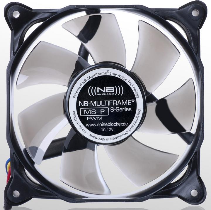 Actual product image Noiseblocker Multiframe S-Series M8-P PWM (80 mm, 1 x)