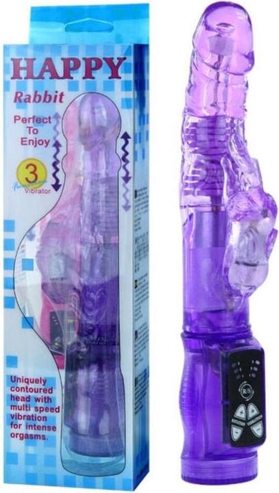 Debra Vibromasseur Happy Rabbit Rotation & Wave Violet