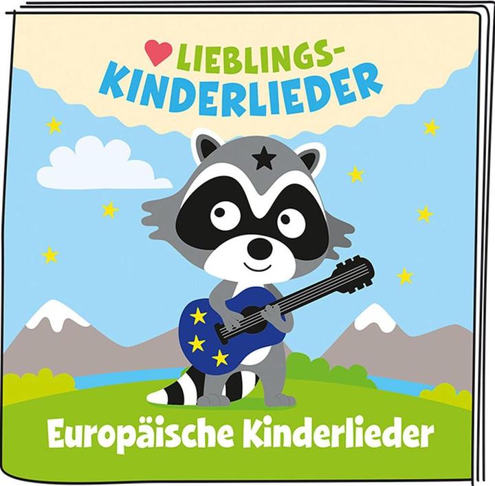Actual product image Tonies Favourite children's songs from Europe (German)