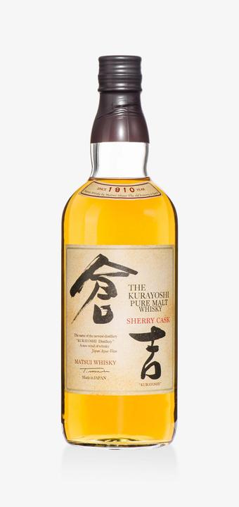 Immagine prodotto Matsui Shuzo Il whisky di puro malto Kurayoshi con botte di sherry (Malto miscelato, Whisky giapponese, 1 x 70 cl)