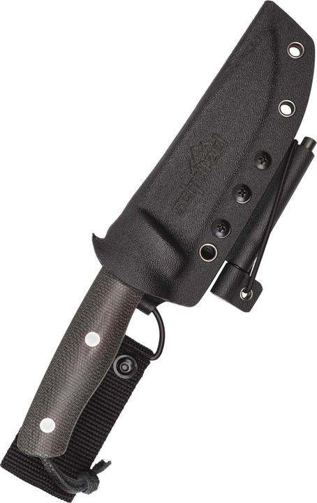 Actual product image Kvin Outdoor Knife Brown Black