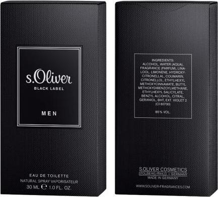 Actual product image S.Oliver black label (Eau de toilette, 30 ml)