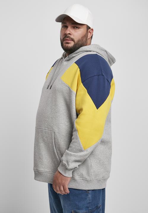 Actual product image Urban Classics Oversize 3-Tone Hoody (M)