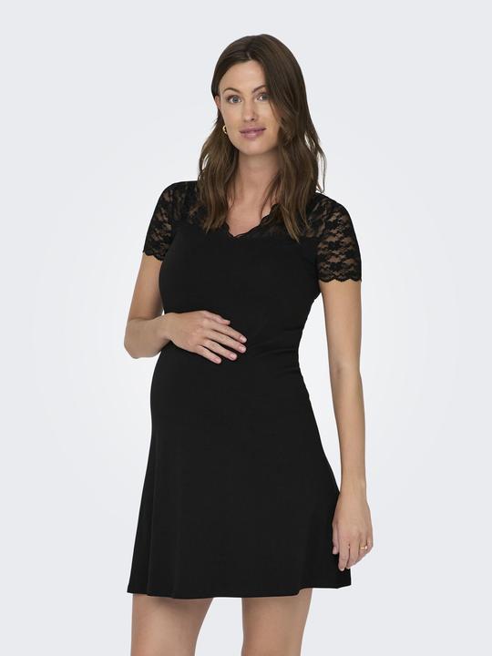 Produktbild Only Maternity Curvy V-Ausschnitt Kleid mit kurzen Ärmeln (3XL)