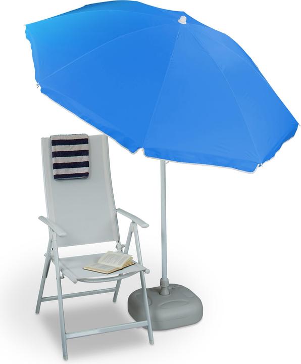 Actual product image Relaxdays 180 cm Garden Parasol (1.80 m)