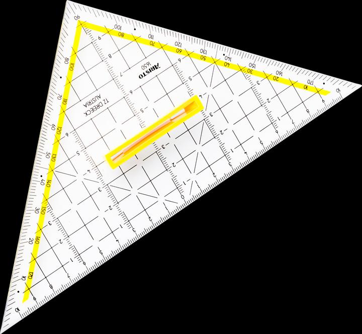 Image du produit Aristo Equerre 22,5cm 1650/3 en plexiglas