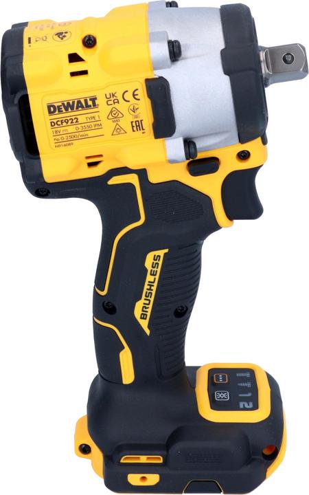 Produktbild DeWalt DCF 922 M2 Akku Schlagschrauber 18 V 406 Nm 1/2" Brushless + 2x Akku 4,0 Ah + Ladegerät (Akkubetrieb)