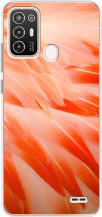 Flamingo Federn