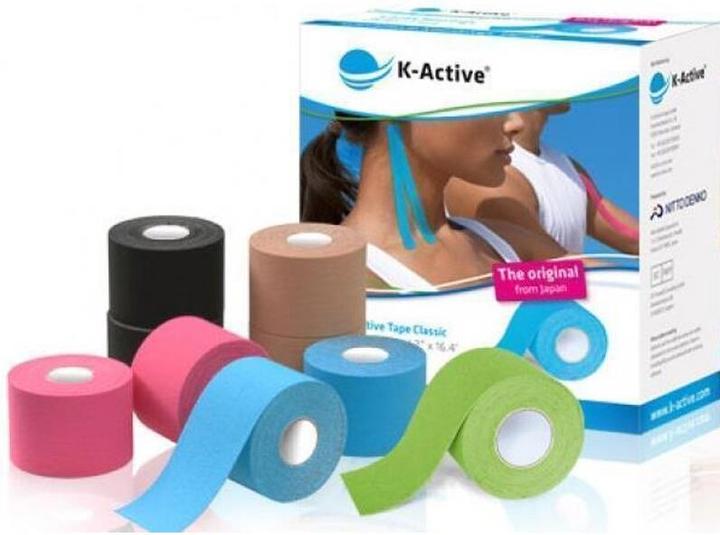 Produktbild K-Active Tape Classic 5cmx5m pink wasserabweisend (5 m)