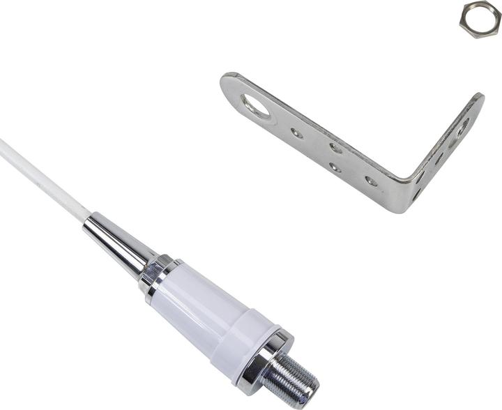 Actual product image PNI Maritime antenna Boat 900 made of glass fibre 50W, 154-161.6 MHz, 98 cm, for boats, watercraft