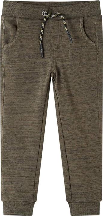 VidaXL Kinder-Trainingshose Dunkles Khaki Melange 92,Material: 80 (92)