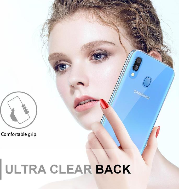 Produktbild Cadorabo TPU 360 Grad Case Cover (Samsung Galaxy A40)