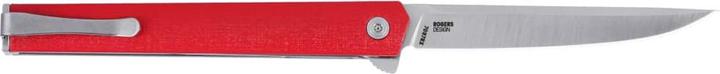 Image du produit CRKT CEO Flipper Red Silver Blade (8.50 cm)