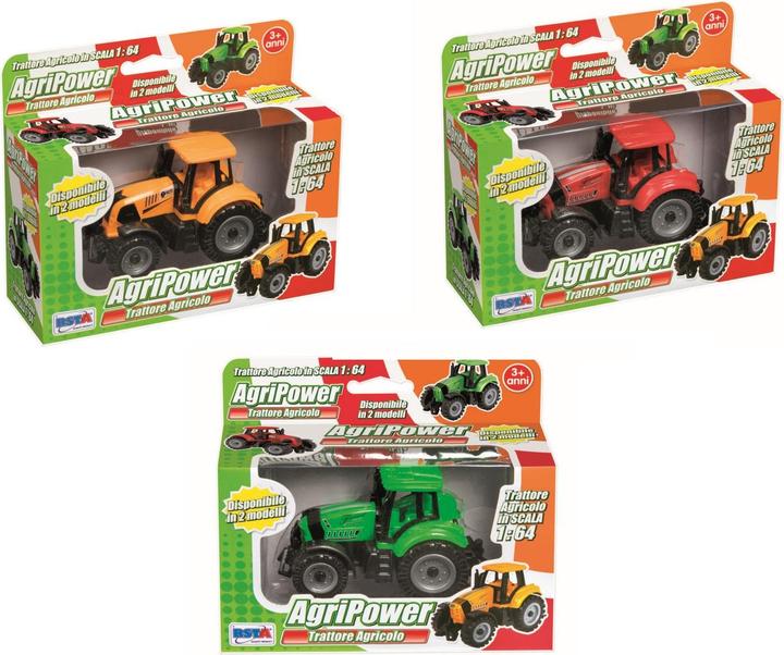 Immagine prodotto Rs Toys Trattore agripower scala 1:64