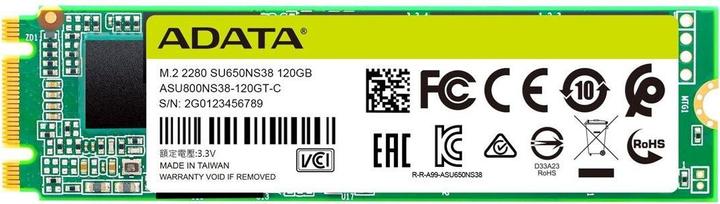 Produktbild Adata SU650 120 GB 2,5 Zoll SATA3 520 (120 GB, 2.5")