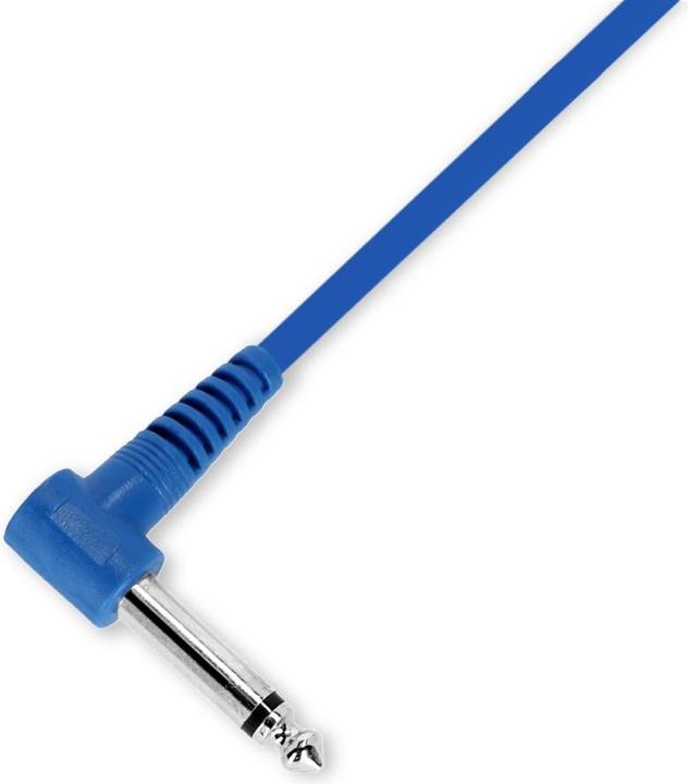 Produktbild Adam Hall 3 STAR IRR 0030 SET - Patchkabel 6er Set verschiedene Farben Winkelklinke TS | 0.3 m (0.30 m)