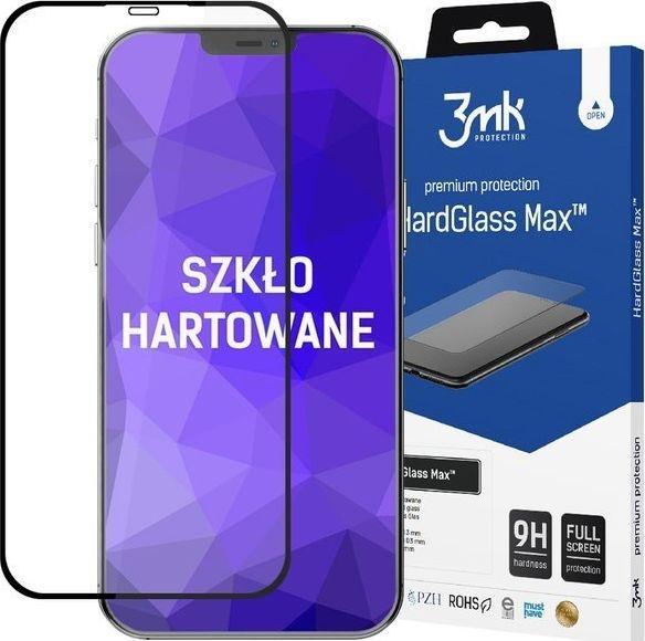 Produktbild 3MK Hardglass Max Bildschirmschutz (1 Stück, Apple iPhone 12 mini)
