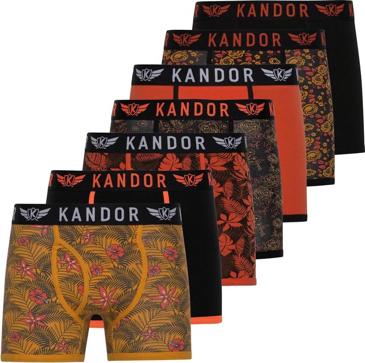 Kandor Florid Boxershorts (7erPack)