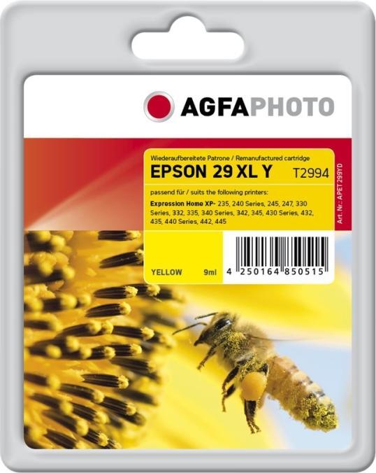 Image du produit AGFAPHOTO Encre, jaune 29XL (Y)