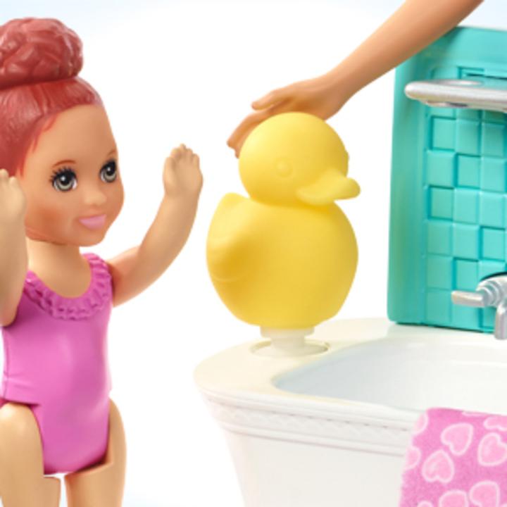 Barbie Poupées et jeux de salle de bain