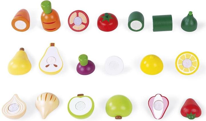 Image du produit Janod Maxi Set Fruits & legumes a decouper