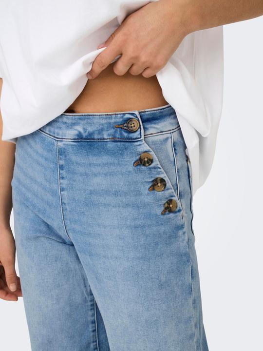 Immagine prodotto Only ONLMADISON Hohe Taille Weiter Beinschnitt Jeans Jeans mit weitem Bein (W27/L32)