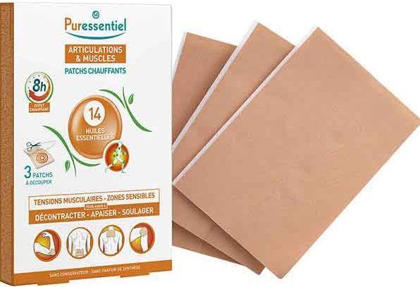 Immagine prodotto Puressentiel Patch che scalda 14 oli essenziali (3 x)