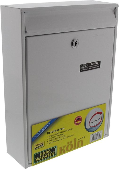 Produktbild Burg Wächter Briefkasten KÖLN 872 W