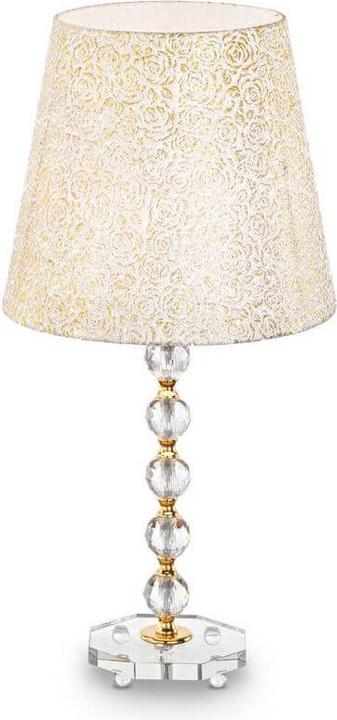 Produktbild Ideal lux QUEEN Tischleuchte E27 ⌀350mm Gold 077758 (E27)