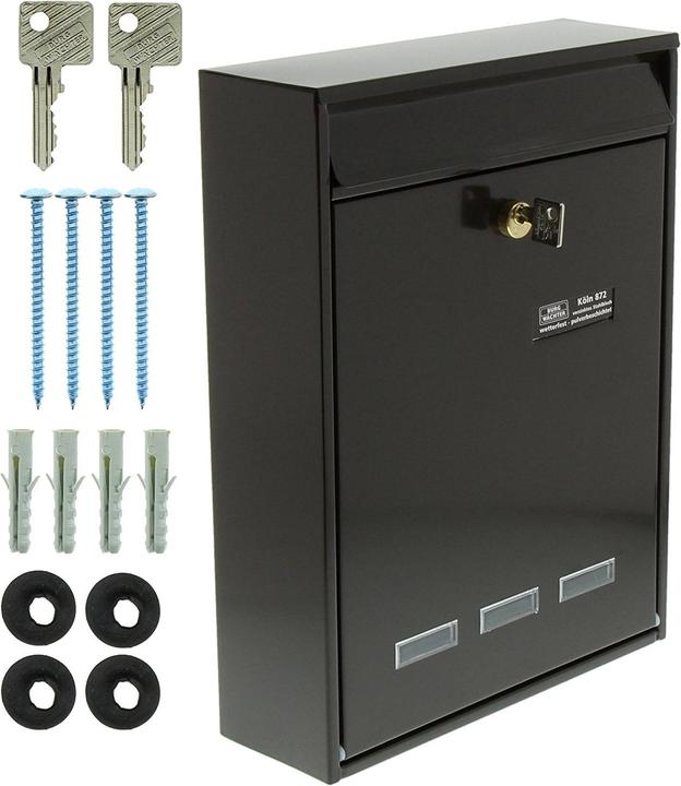 Actual product image Burg Wächter Letterbox KÖLN 872 BR