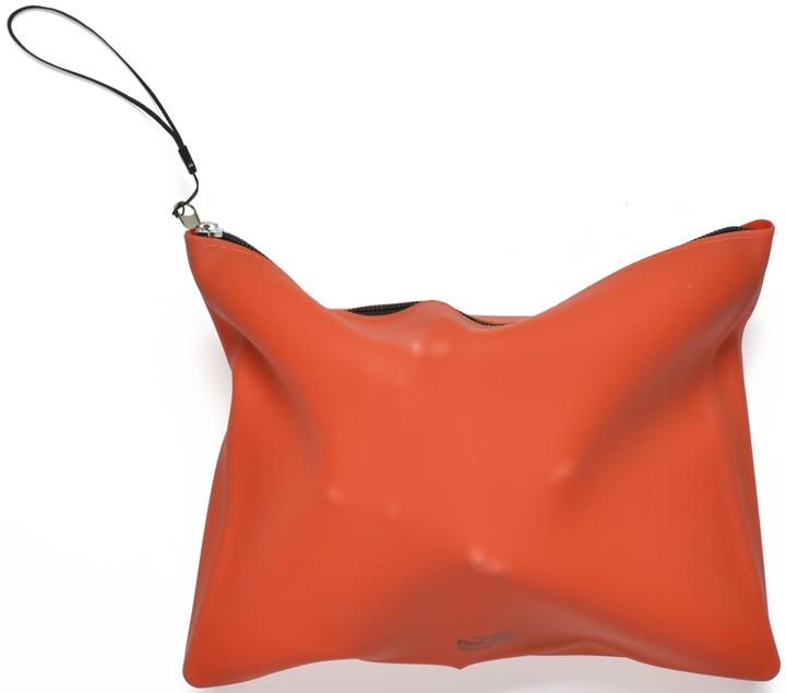 Immagine prodotto Foldersys PHAT BAG A5 Borsa con zip arancio/nero 1,2 mm (A5, 1 x)