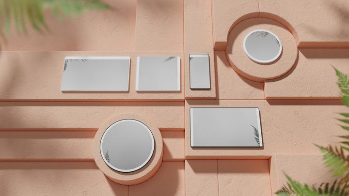 Produktbild hansgrohe Xarita Lite Q Spiegel, seitliche LED-Belechtung, 800x30x700mm, Wandschalter