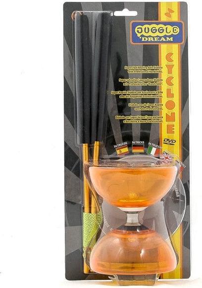 Juggle Dream Diabolo Freilauf Cyclone Quartz Set