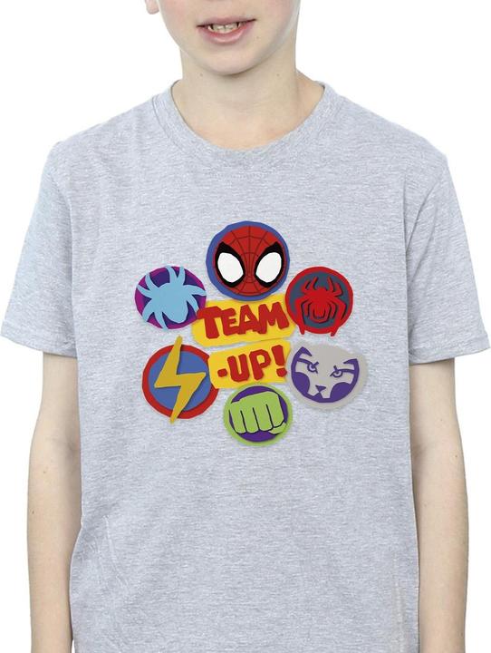 Immagine prodotto Spidey And His Amazing Friends Team Up Maglietta Ragazzi (152, 158)