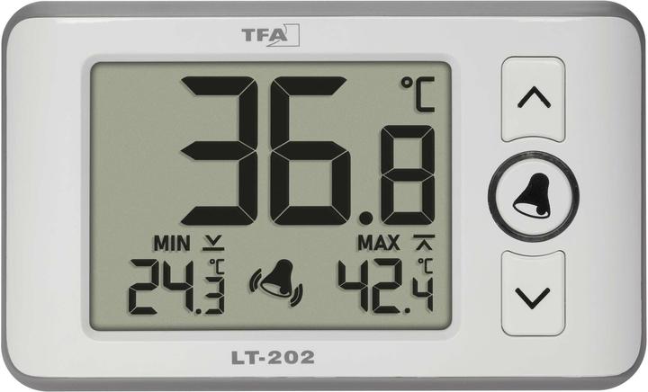 Actual product image TFA 30.1052.02 LT 202 Digital professional thermometer with cable probe HACCP EN 13485 high accuracy