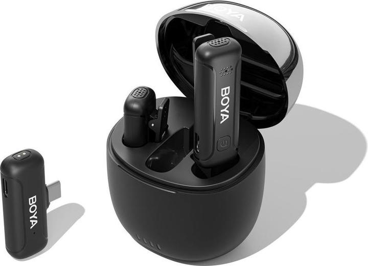 Actual product image Boya BY-WM3T-U2 - Kit for Type-C 2 x Transmitter / 1x Receiver / 1x Case (BY-WM3T-U2)