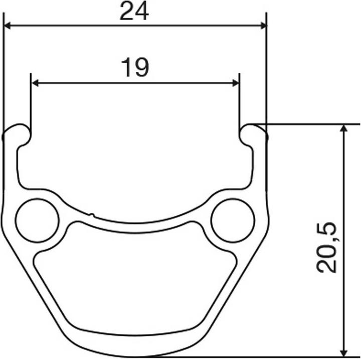 Actual product image Mavic XM 119 Disc 29 inch (29")